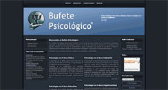 Desktop Screenshot of bufetepsicologico.com