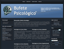 Tablet Screenshot of bufetepsicologico.com